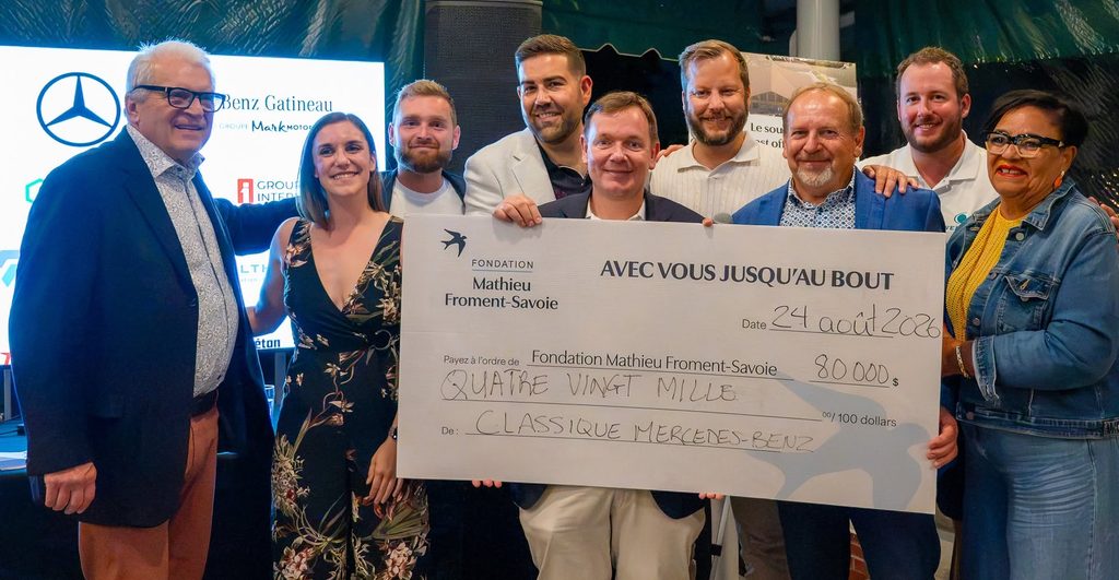 80 000 $ amassés lors du Tournoi de golf Mercedes-Benz Gatineau